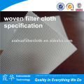 polypropylene /PP micron rated woven filter cloth specification